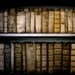 2 6x6 photos, library and bookshelf