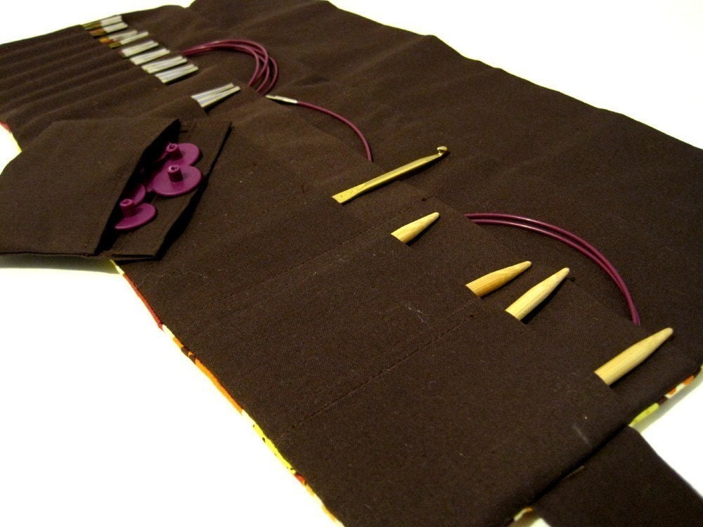 interchangeable knitting needle organizer - matryoshka