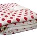 circular knitting needle organizer - pink diamonds
