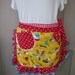 Aprons - Womens Half Apron - The Cat in the Hat Apron - Dr. Seuss - 1957 - Robert Kaufman Fabric