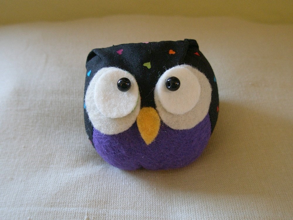 Owl Pincushion - Jasper