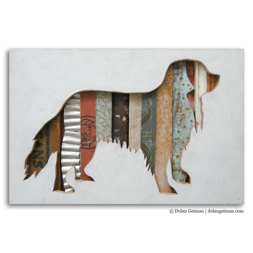 Cavalier King Charles Spaniel Pet Dog Art, Dog Walk (Mini) Collection, Made to Order