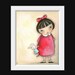 Print of my original painting -  B is for Bunny