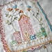 bluebirds stitching sampler