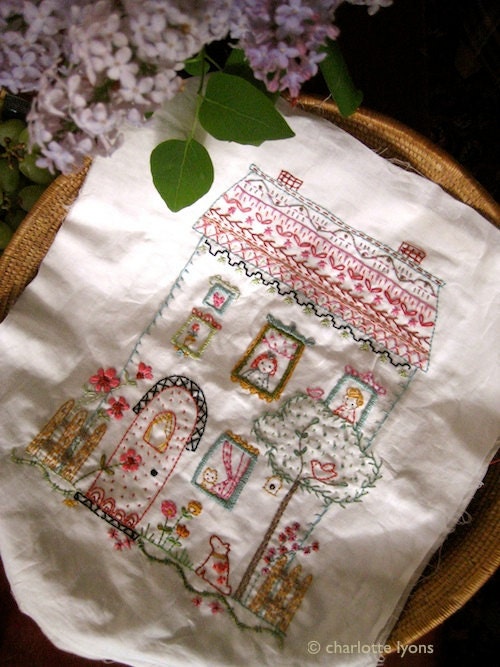 barney park stitching sampler
