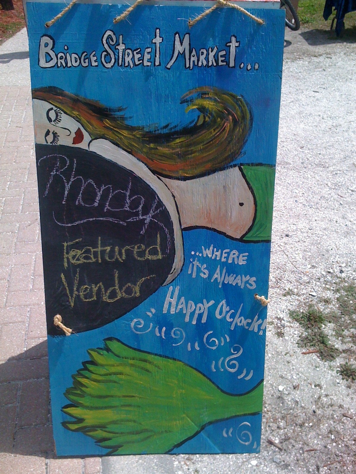 Custom Personalized CHALK BOARD...Blackboard wood sign for restaurant, bar, business or fun by RhondaK Native Florida Folk Artist