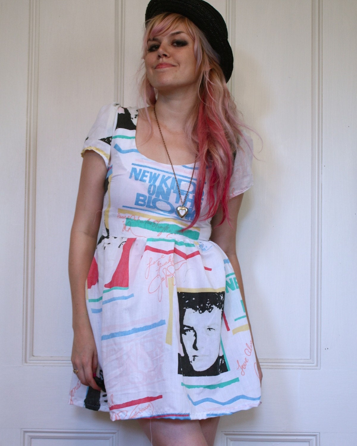 New Kids on the Block Dress MADE TO ORDER