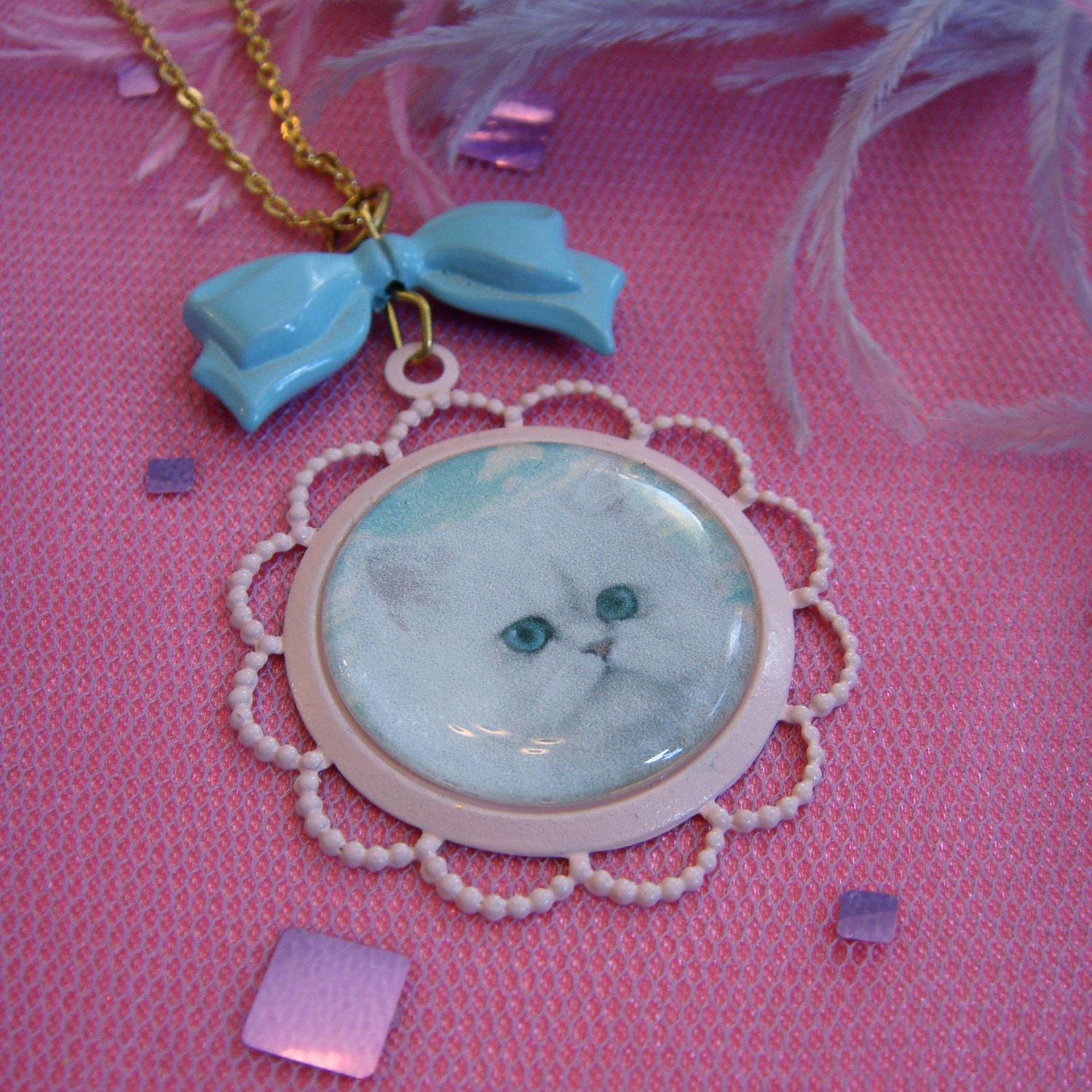 Precious Persian Cameo Necklace