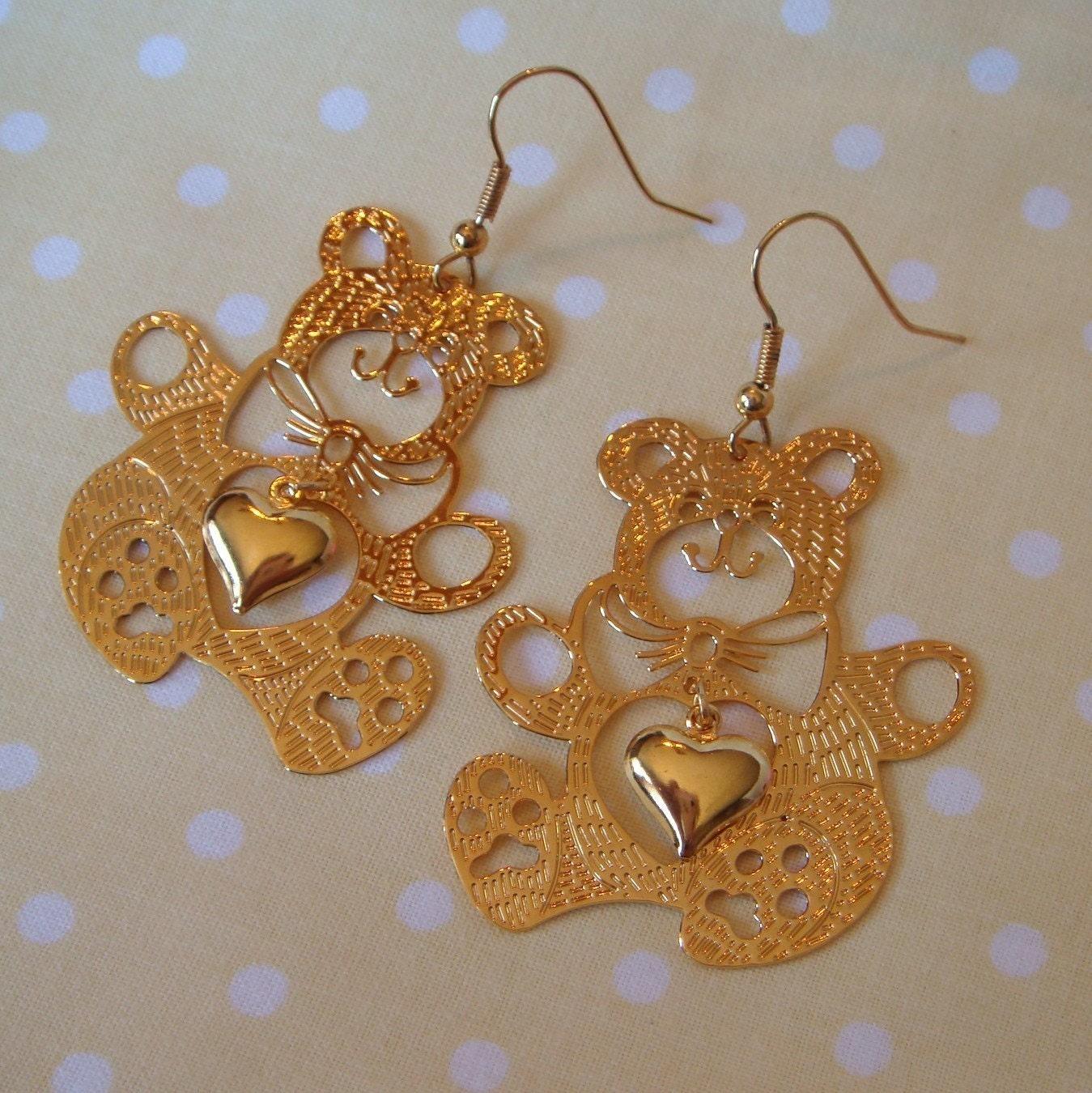 Teddybear Earrings