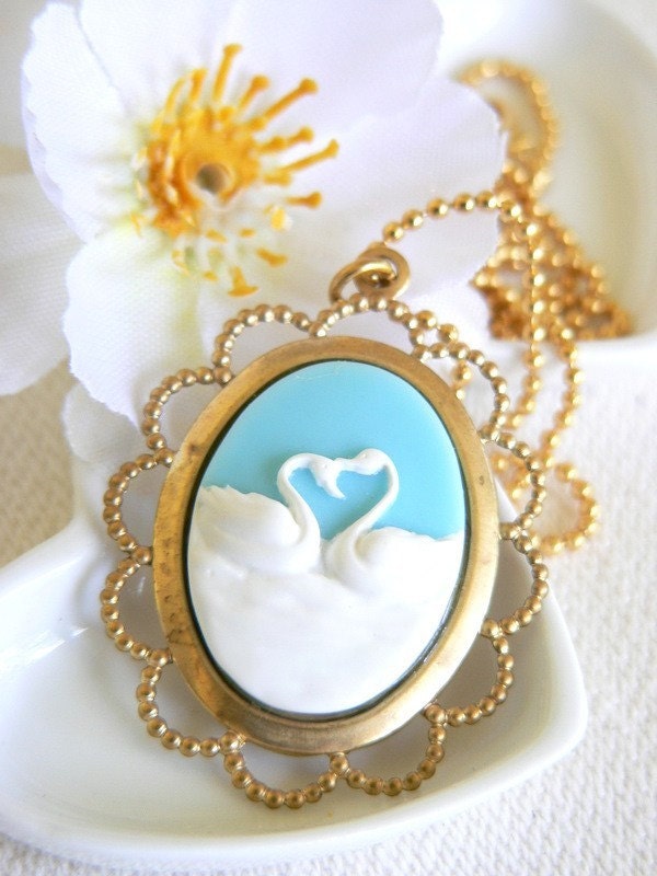 SALE Love birds Necklace