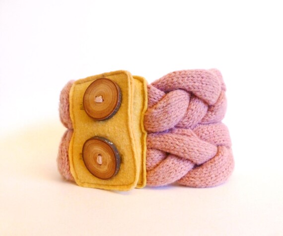Scarflette - Made From Plant Dyed Merino Wool Farm Yarn, Ready To Ship