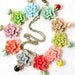 Rosy Flower Pendant Necklace