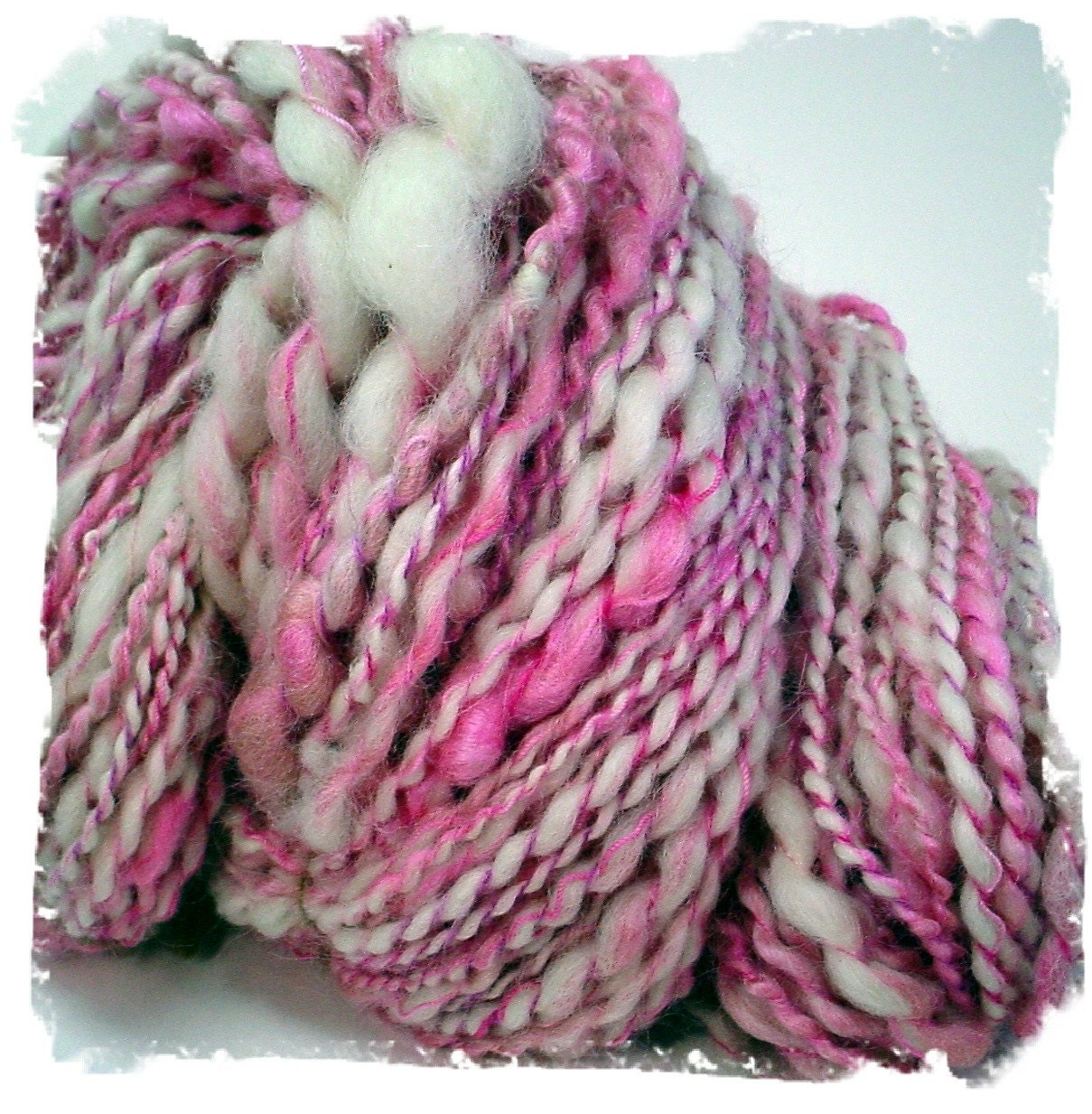 Alpaca Blend Handspun Designer Yarn - 126 yards