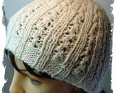 Hand knit Alpaca Hat