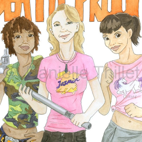Death Proof - Original Fan Art Illustration