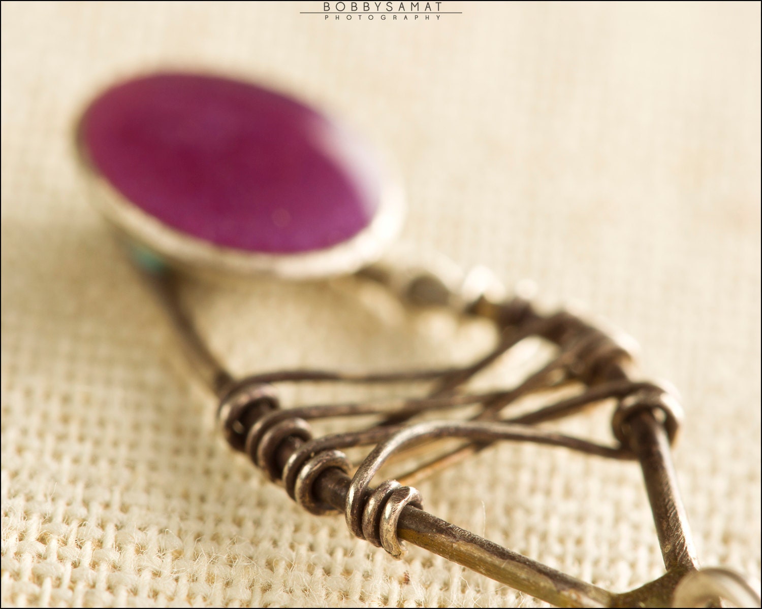 Oxidized Sterling Silver Necklace/Amulet - Jewelry by Jason Stroud