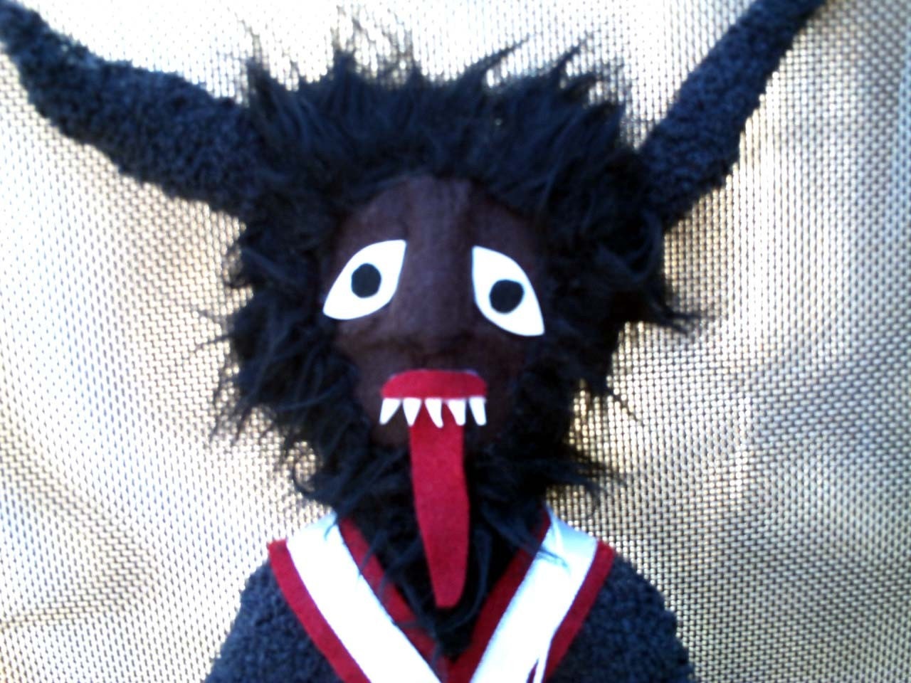 Xmas With Krampus Large Plushie Bowie