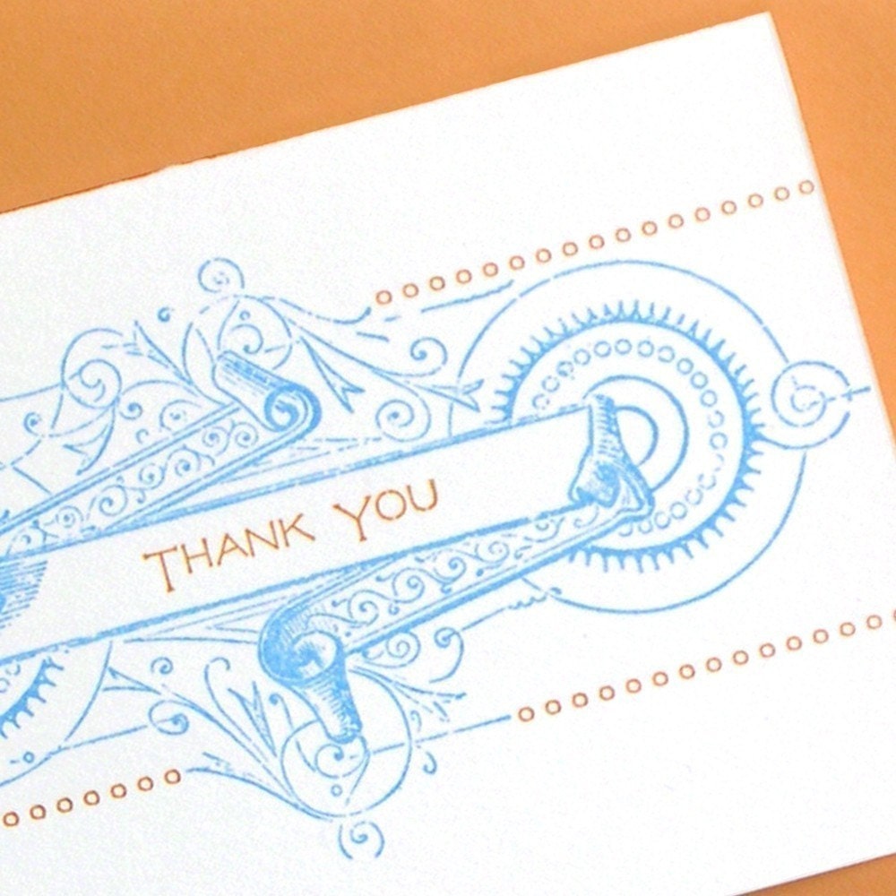 S A L E 50 % OFF Victorian Thank You - 6 pack
