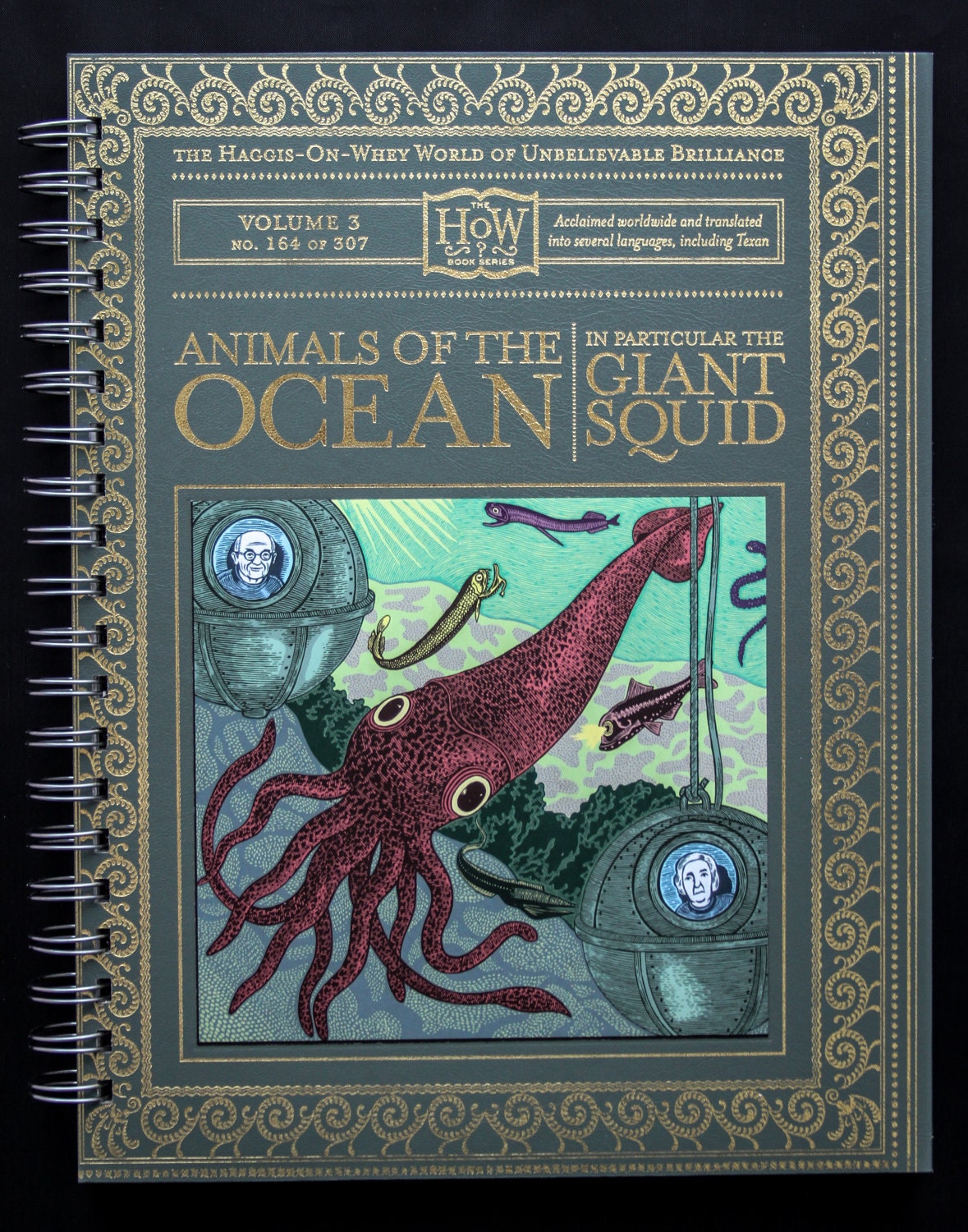Giant Squid Recycled Journal