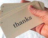 Thanks flash cards
