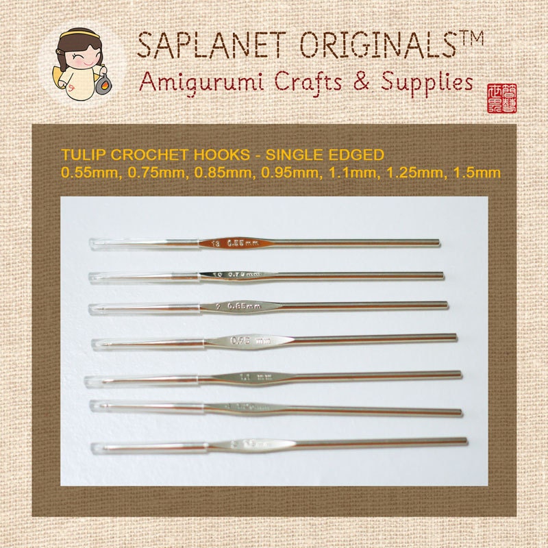 Tulip crochet hook set - 7 sizes