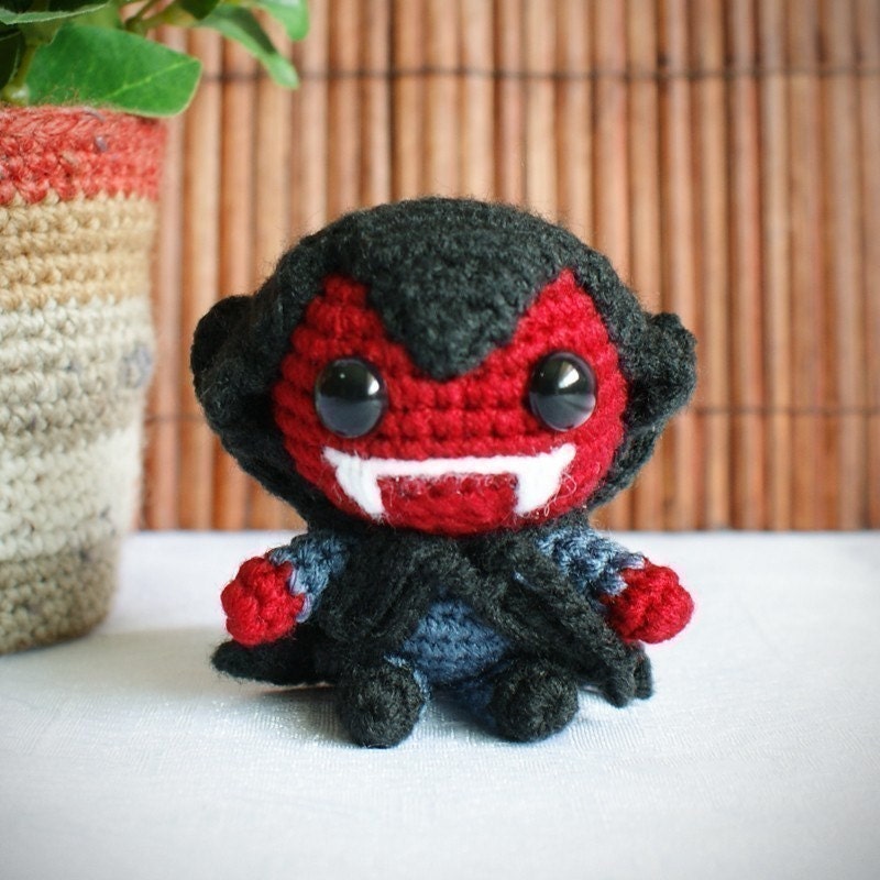 vampie amigurumi vampire pattern