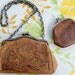 RESERVED 1904 WORLD'S FAIR Original Antique Souvenir Purse & Wallet with Tooled Flowers circa 1900's St Louis Louisiana Purchase Exposition