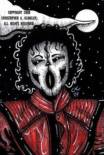 Limited Edition MJ Close 2 Midnight - Postcard Print