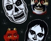Four Fiends - Limited Edition ACEO Print Canvas