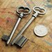 The High Court Antique Skeleton Key Duo