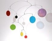 Glass Mobile - 4feet - Primary Colors