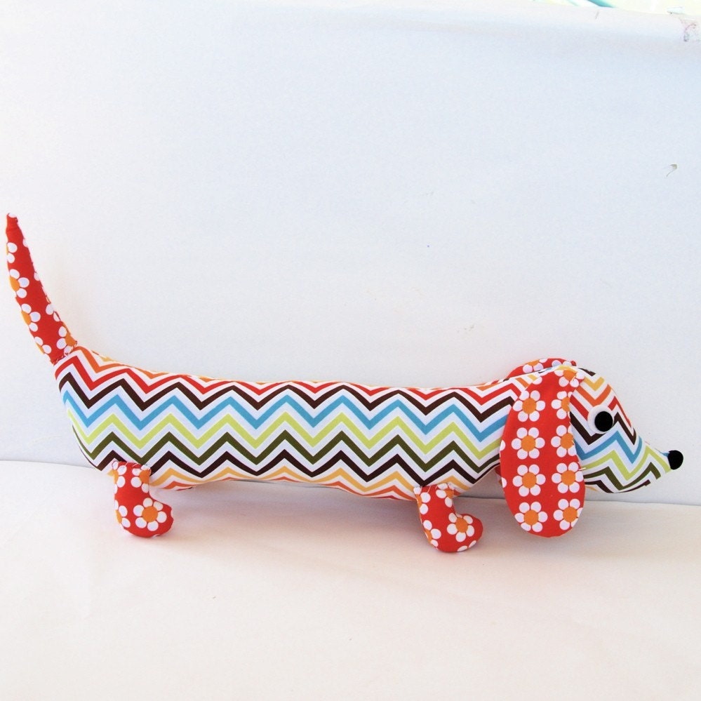 Ziggy the Wiener Dog Plush Dachshund