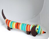 Wiener Dog Plush Dachshund DOTTY