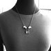 Greetings from FLA. Necklace. Made in and shipped from Florida,The Sunshine State