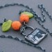 Greetings from FLA. Necklace. Made in and shipped from Florida,The Sunshine State