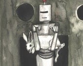 LWR and the Android - Archival Fine Art Print
