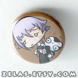 Soul Eater - Crona Button
