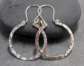 THE IT hoops, earrings,sterling,silver