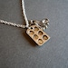 Sale Silver Baking Charm Necklace Muffin Pan and Measuring Spoons