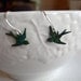 Sale Love Birds Earrings Je Vous Adore Swallows Brass Birds