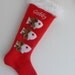 Christmas Stocking: Custom With Your Cat Name Home Living Pets Dog