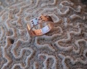 Gold Braille Love Wedding/Commitment Band