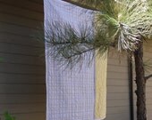 Modern, Simple Lap Quilt.  Hand Quilted. OOAK. Ready to Ship.