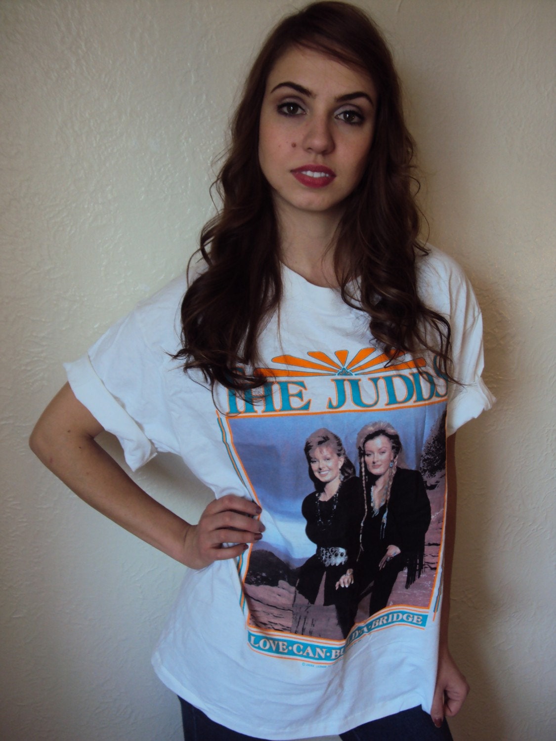 Vintage 90s The Judds Country Rock Concert T shirt