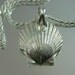 The BIRTH OF VENUS silver and gold pendant with pearl - ready to ship
