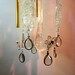 Reserved Item, SALE, "In the Garden my Soul is Sunshine", Stained Glass Windchime, Mobile, Wall Hanging