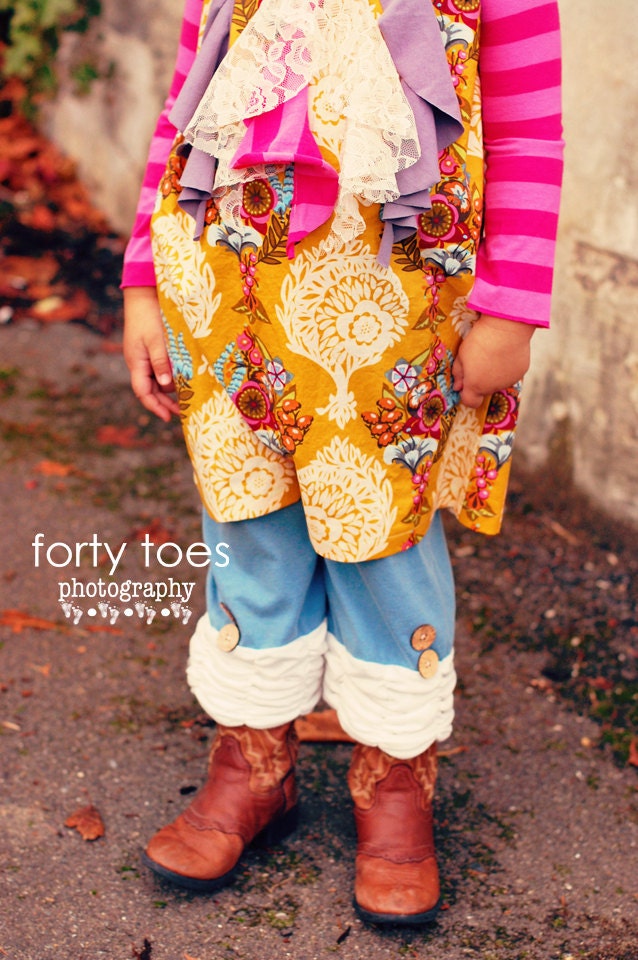 PDF "Beehive Bloomers" Knit PANTS 2 in 1 Sewing E Patterns & Detailed Tutorials...12 months-10 years