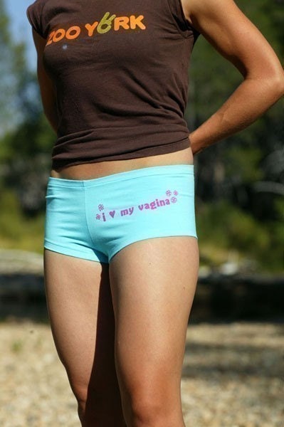 I Love My Vagina Hot Shorts Size Large By Pantyline On Etsy