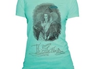 THE COLOR MINT - Organic Cotton Scoop Neck Tshirt - Pick your design - Hand-Dyed