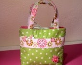 Green Polka Dot Purse